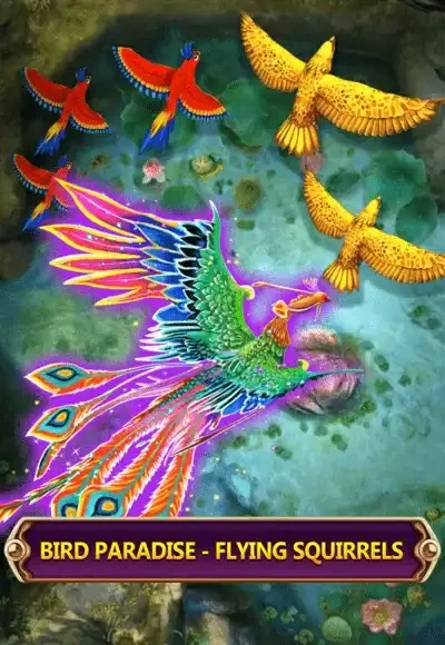ภาพเกม BIRD PARADISE - FLYING SQUIRRELS ในคลังของ BETFLIX